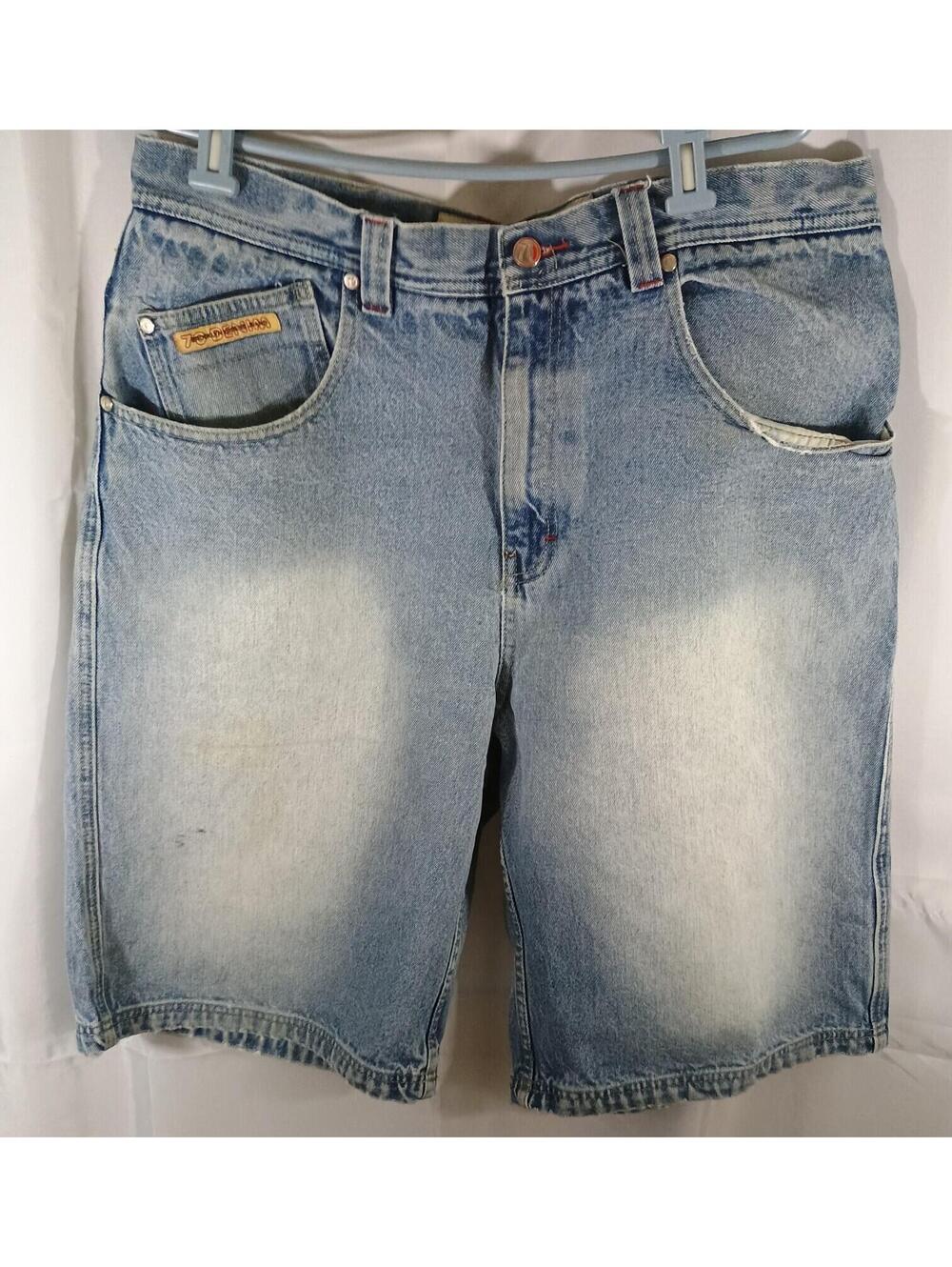 DISTRESSED Denim Brooklyn Xpress Mens 100% Cotton W38 70 RN 112091 Shorts